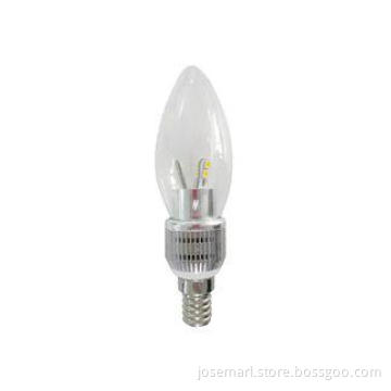 350 Luminous E14 Led Candle Bulb Frosted , Transparent 5 Wa